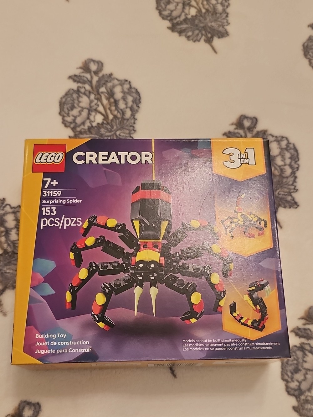 LEGO Creator Surprising Spider - Black & Yellow